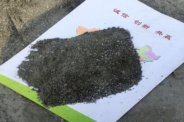 黔江黑色硫酸钡砂